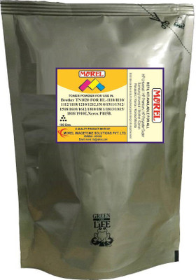 

MOREL TN1020 TONER POWDER FOR USE IN Brother HL-1110 ,HL-1111 , HL-1112 , HL-1118 , DCP-1510 , DCP-1511 , DCP-1512 , DCP-1518 , MFC-1810 , MFC-1811 , MFC-1813 , MFC-1815 , MFC-1818 , Fuji-Xerox DP P115B PRINTERS PACK OF 1 Single Color Ink Toner(Black)