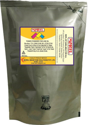 

MOREL TN 2280 TONER POWDER FOR USE IN Brother HL-2220 / 2230 / 2240 / 2242 / 2250 / 2270 / 2280 , DCP-7060 / 7065 / 7070 / 7240 / 7360 / 7460 / 7470 / 7860 / FAX-2840 / 2940 PRINTER PACK OF 1 Single Color Ink Toner(Black)