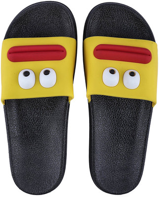 

IndusBay Boys & Girls Slip On Slipper Flip Flop(Yellow