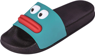 

IndusBay Boys & Girls Slip On Slipper Flip Flop(Green