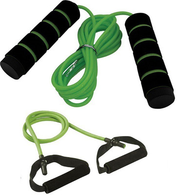 

Cosco FITNESS COMBO KIT OF TONNIG TUBE MEDIUM AND ADJESTABLE SKIP JUMP ROPE Gym & Fitness Kit