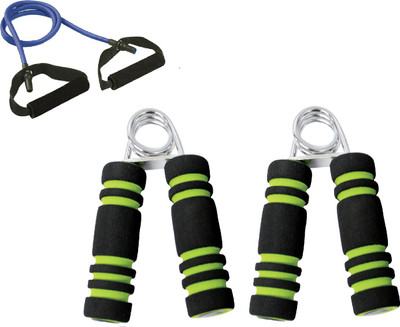 Cosco FITNESS COMBO KIT OF TONNIG TUBE LIGHT AND GRASP HAND GRIPPER Gym & Fitness Kit