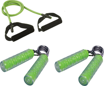 

Cosco FITNESS COMBO KIT OF TONNIG TUBE MEDIUM AND CLUTCH HAND GRIPPER Gym & Fitness Kit