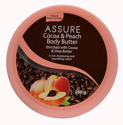 

Vestige Cocoa & Peach Body Butter Cream With Cocoa & Seha Butter(200 g)