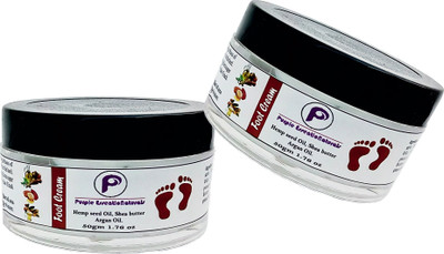 

Purple EssentioNaturals Foot cream Pack of 2(50 g)