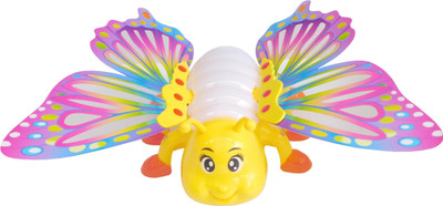 

Fun unlimited Beautiful Butterfly Experience Together Jungle Musical toy for kids and children with Lights Up & Moves(Multicolor)