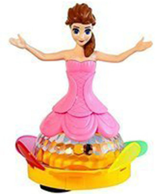 

Amaz-Hub Dancing Princess Robot with Music and 4D Lights for Kids(Multicolor)