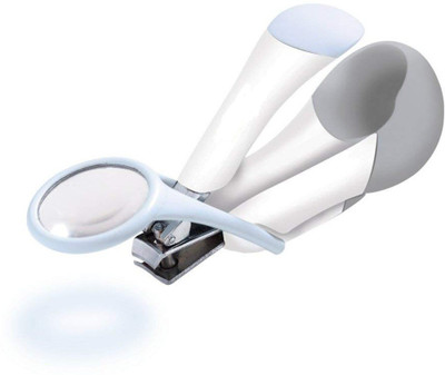 

GOCART Infant Baby Nail Clipper with Magnifier In Gray Color