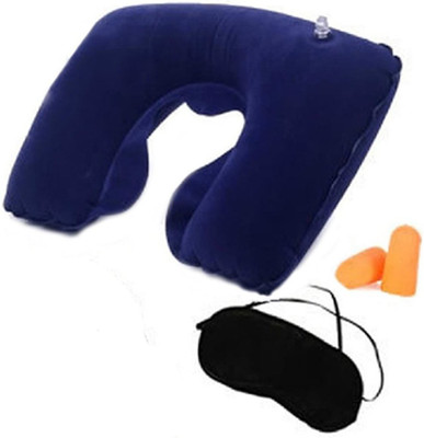 

Epyz Multicolor Travel Pillow with Eye Mask and 2 Ear Plugs Neck Pillow(Multicolor)