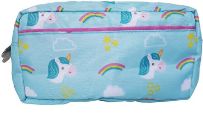 

Little Jamun Series Animal Art Polyester Pencil Box(Set of 1, Multicolor)