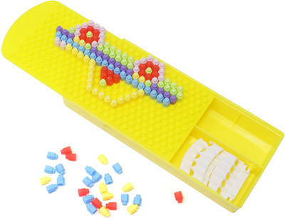 

Majik oopl unique Art Plastic Pencil Box(Set of 1, Yellow)