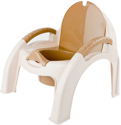 

Baybee Alexa Premium Baby Potty Training Chair with Covering Lid Potty Seat(Brown)