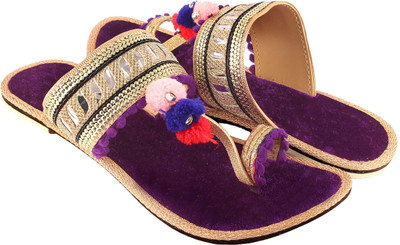 

Shopping Station Women Purple Flats