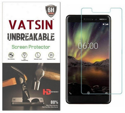 Vatsin Screen Guard for Nokia 6.1(Pack of 1)