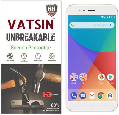 Vatsin Impossible Screen Guard for Mi A1(Pack of 1)