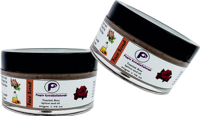 

Purple EssentioNaturals Face Scrub Pack of 2 Scrub(50 g)