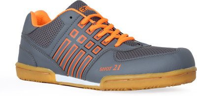 

Feroc Shot Non Marking Grey Walking Shoes For Men(Grey, Orange