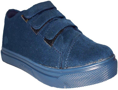 

DODGE Velcro Sneakers Slip On Sneakers For Men (Blue)_ Sneakers For Men(Blue, Dark blue