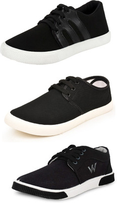 

Trenqs Sneakers For Men(Multicolor, Black