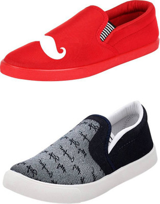 

Trenqs Sneakers For Men(Multicolor, Red