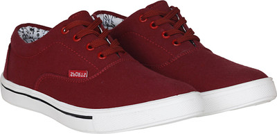 

Kraasa Colored Sneakers For Men(Maroon