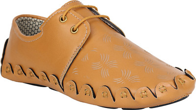 

Bachini Bachini 1664 Tan Trendy Driving Shoe Casuals For Men(Tan