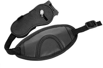 Jern Leather Adjustable Hand Grip Wrist Strap of DSLR Camera Strap(Black)