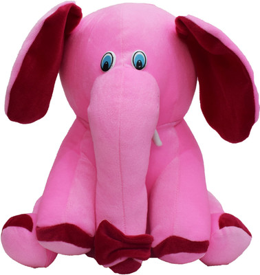 

Vrinde Teddy Elephant - 28 cm(Pink)