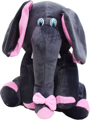 

Vrinde Teddy Elephant - 28 cm(Grey)
