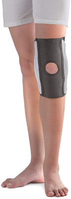 Dyna Hinged Knee Brace Open Patella (XL) Knee Support(Black)