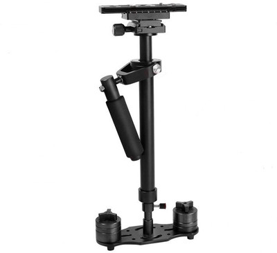 

yantralay Professional S60 Handheld DSLR Camera Stabilizer Steadicam Rig For DSLR & Camcorders With Quick Release Plate, Counter Weights & Free Carry Bag Tripod Kit(Black, Supports Up to 5000 g)