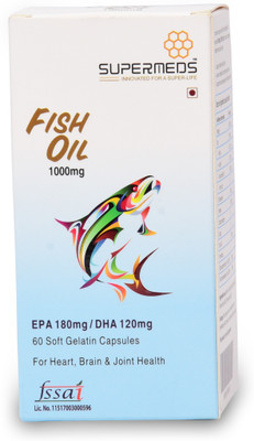 

Amore Fish oil 1000 mg 60 Capsules(60 No)