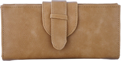 

Fantosy Women Beige Artificial Leather Wallet(7 Card Slots)