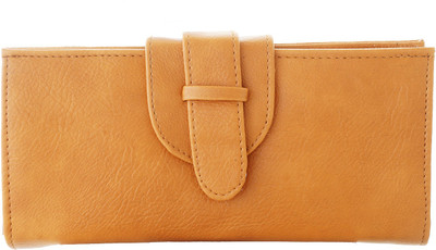 

Fantosy Women Tan Artificial Leather Wallet(7 Card Slots)