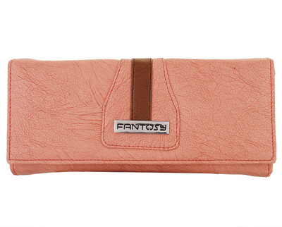 

Fantosy Women Orange Artificial Leather Wallet(1 Card Slot)