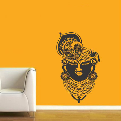 Asmi Collections 60 cm God Jagannath Ji Removable Sticker(Pack of 1)