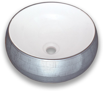 

CONNELL CERAMICS ART RIVAS SILVER 69 Table Top Basin(Multicolor)