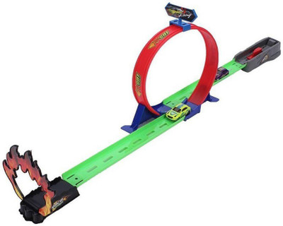 

Civil 360 Hot Speed Powerful Spin Loop Way Racing Inertia Power Car With 3 Vehicles (Multicolor)(Multicolor)