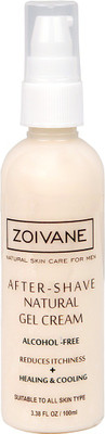 

Zoivane AFTER-SHAVE NATURAL GEL CREAM, for non sticky and non-alcohol feel, 100ml(100 ml)