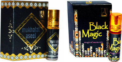 Astin Mukhalat Aseel and Black Magic UAE Edition Floral Attar(Davana)