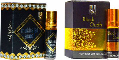 

Astin Mukhalat Aseel and Black oudh UAE Edition Perfume - 12 ml(For Men & Women)