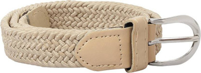 

Sulit Women Tan Canvas Belt, Light brown