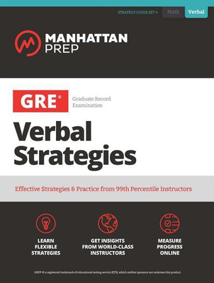GRE Verbal Strategies(English, Paperback, Manhattan Prep)