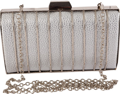 

Daks Party Silver Clutch