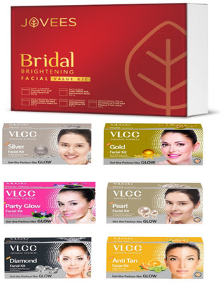 

Jovees Facial Kit Combo Pack-Seven Flawers.(Set of 7)