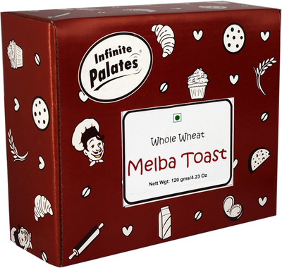 

Infinite Palates Whole Wheat Melba Toast(100 g)
