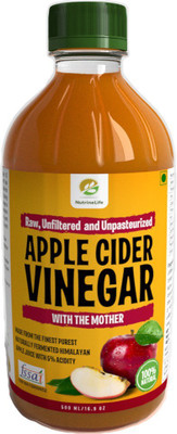 

NutrineLife With the Mother Apple Cider Vinegar(500 ml, Apple Flavored)