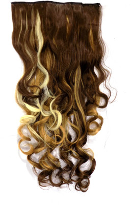 

Fully Synthetic Extensions For Women, Brown Color Hair Extension