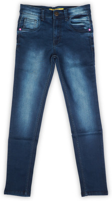 612 League Regular Girls Blue Jeans