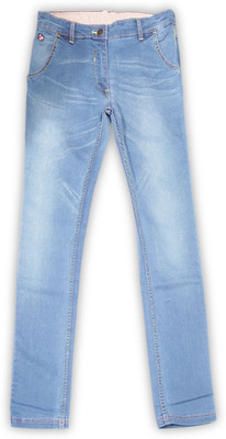 

US Polo Kids Regular Girls Blue Jeans, Me. blue